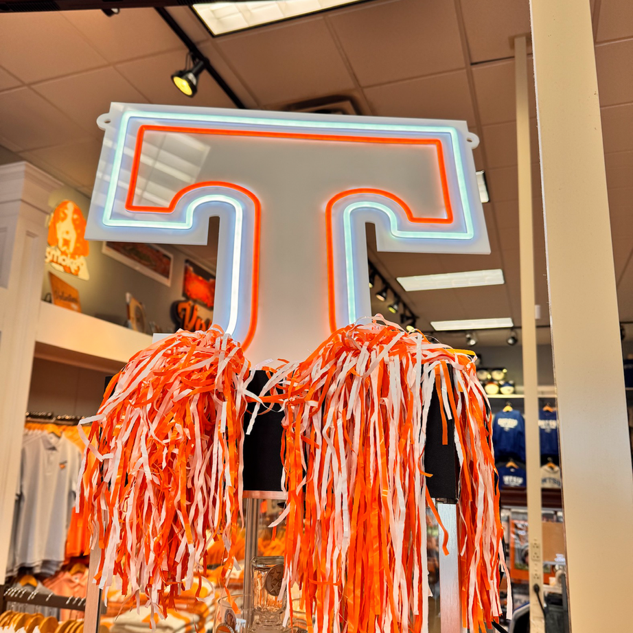 Tennessee Power T LED Neon Sign Large [24x24] - Officially Licensed - Sky Lotz Custom Signs