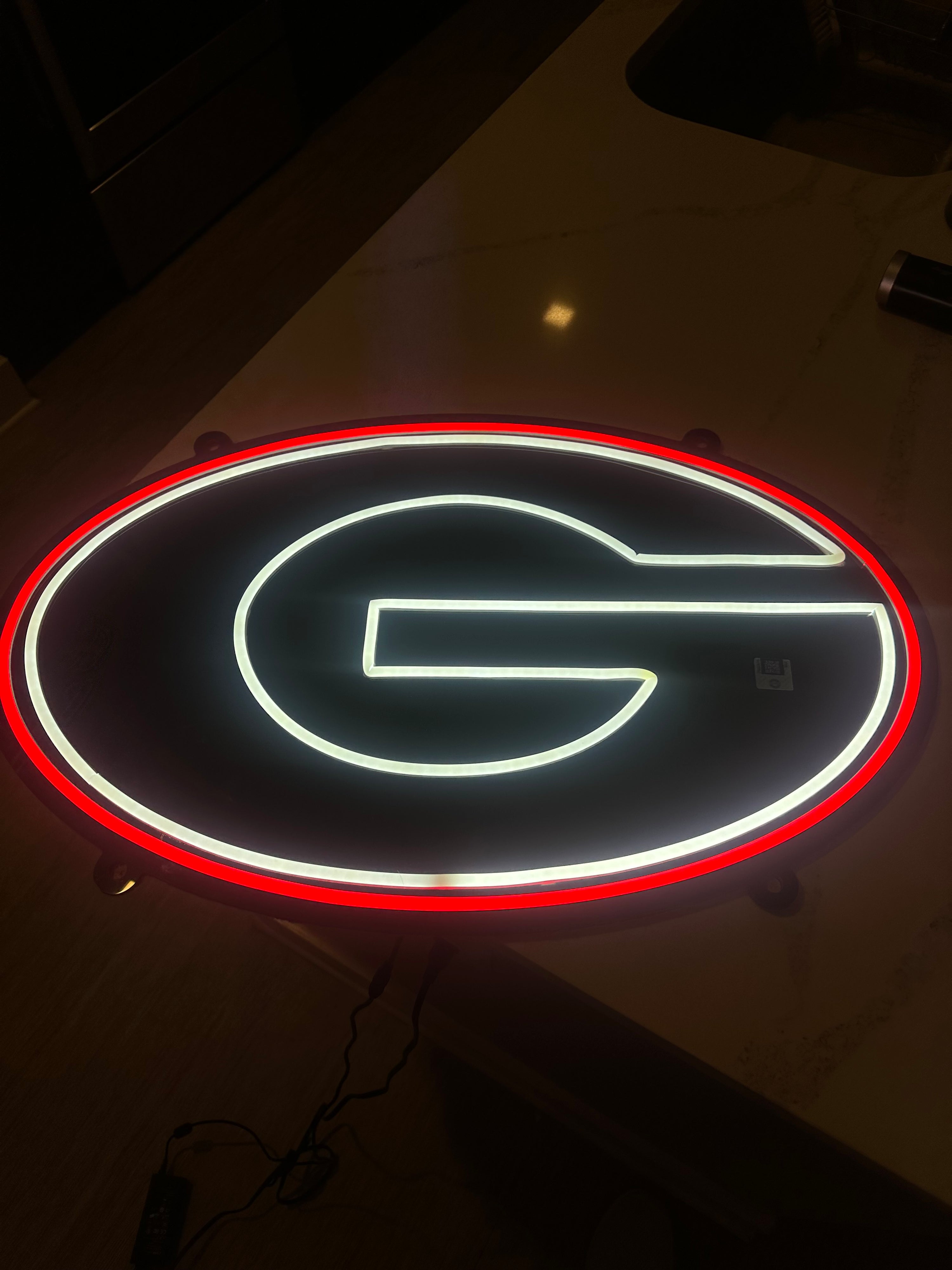 Georgia LED Neon Sign Large [28x18] - Officially Licensed - Sky Lotz Custom Signs