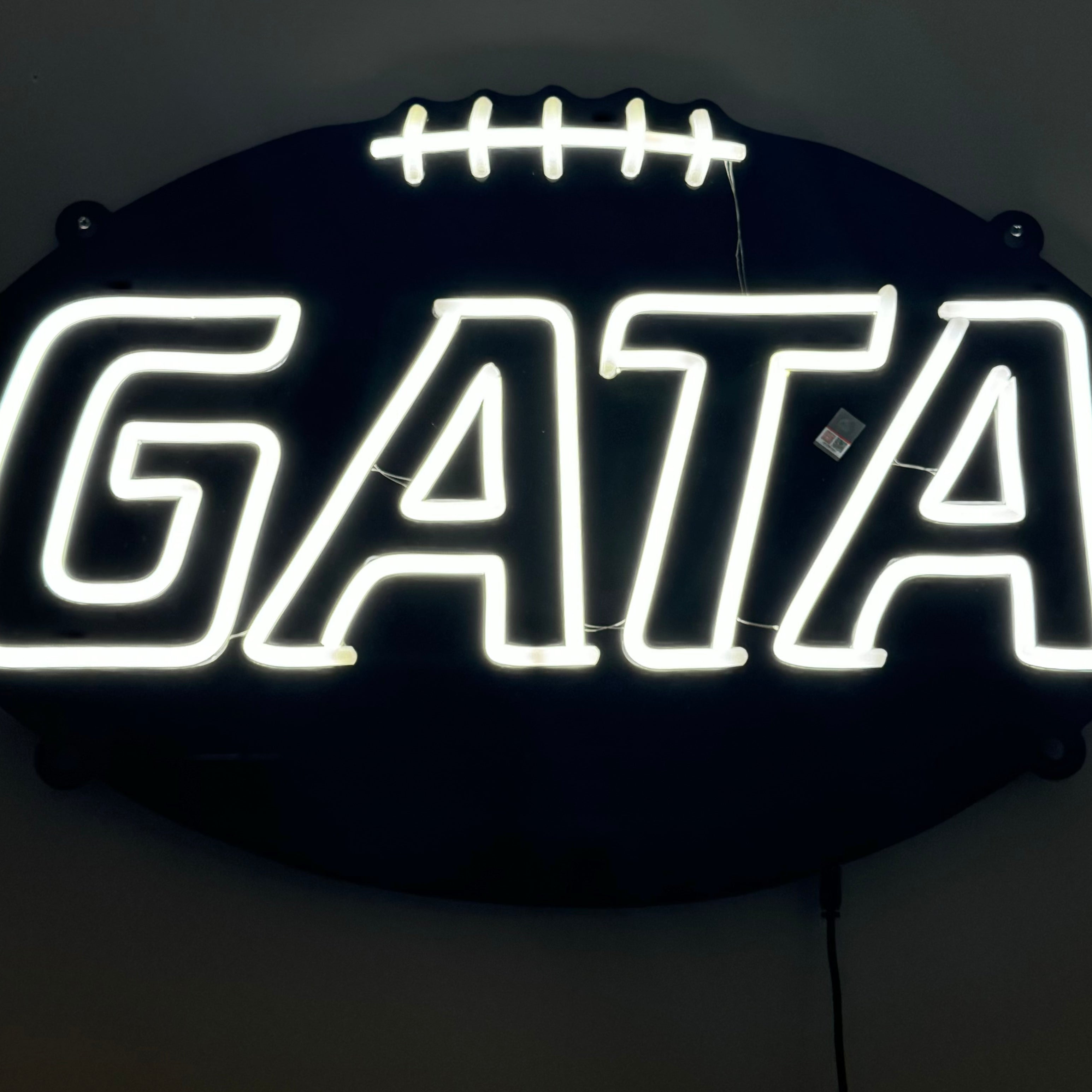 Georgia Southern GATA Football Premium LED Neon Sign Large [28x18] - Officially Licensed - Sky Lotz Custom Signs