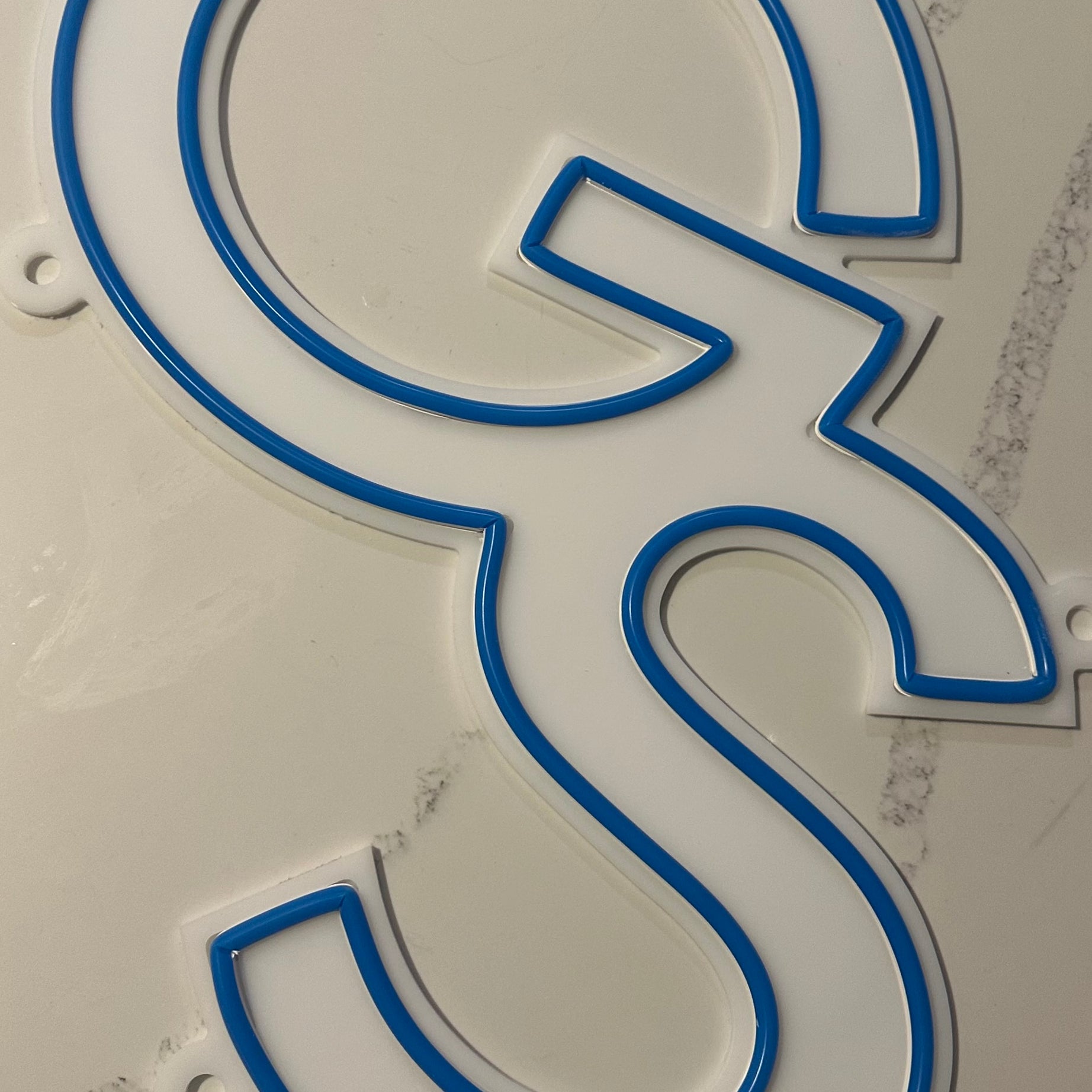 Georgia Southern Modern GS LED Neon Sign [21x23] - Officially Licensed - Sky Lotz Custom Signs