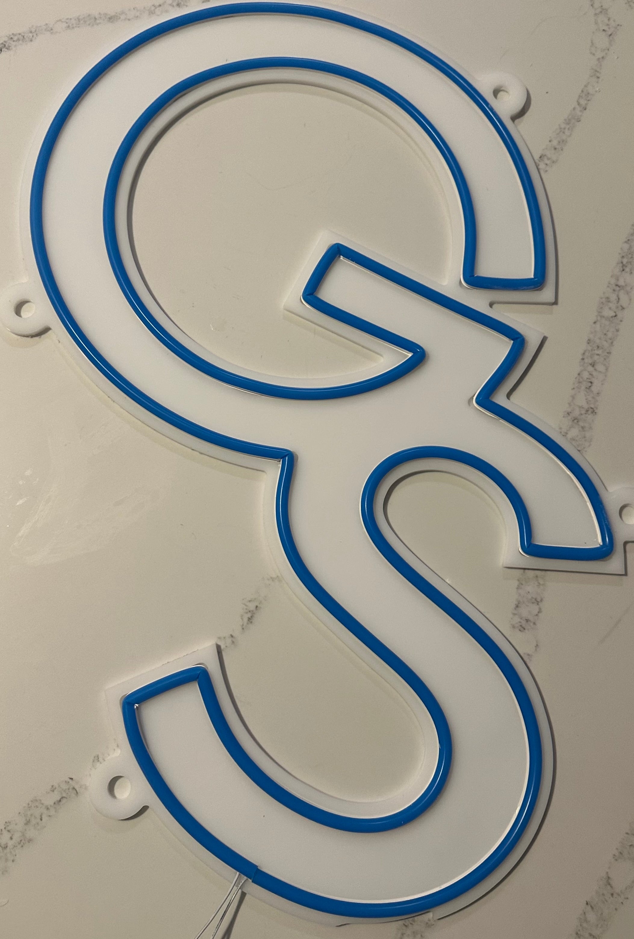 Georgia Southern Modern GS LED Neon Sign [21x23] - Officially Licensed - Sky Lotz Custom Signs