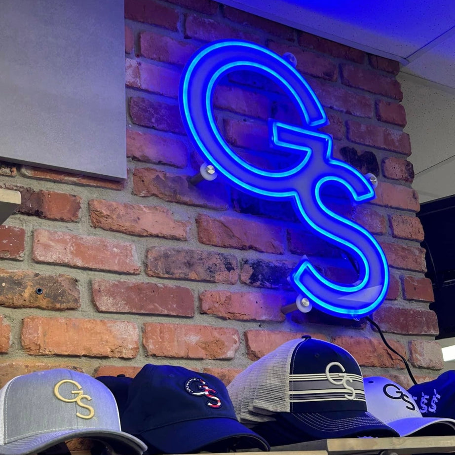 Georgia Southern Modern GS LED Neon Sign [21x23] - Officially Licensed - Sky Lotz Custom Signs