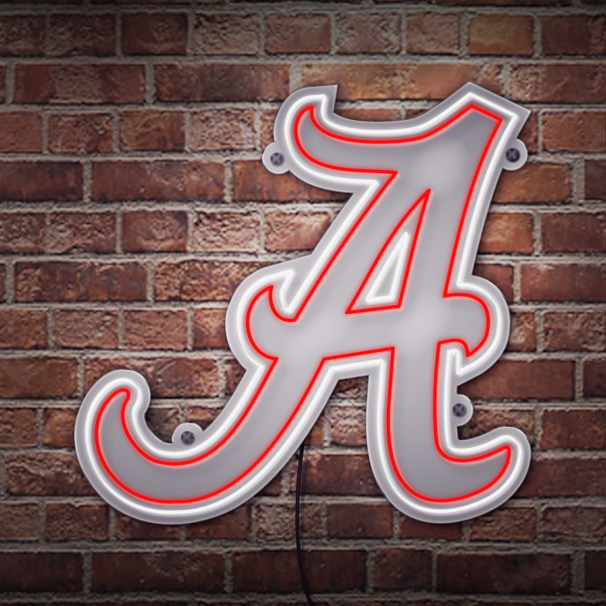 Alabama LED Neon Sign Large [24x23] - Officially Licensed - Sky Lotz Custom Signs