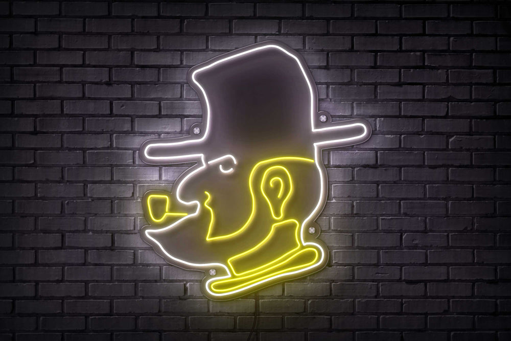 App State Yosef LED Neon Sign Large [24x23] - Officially Licensed - Sky Lotz Custom Signs
