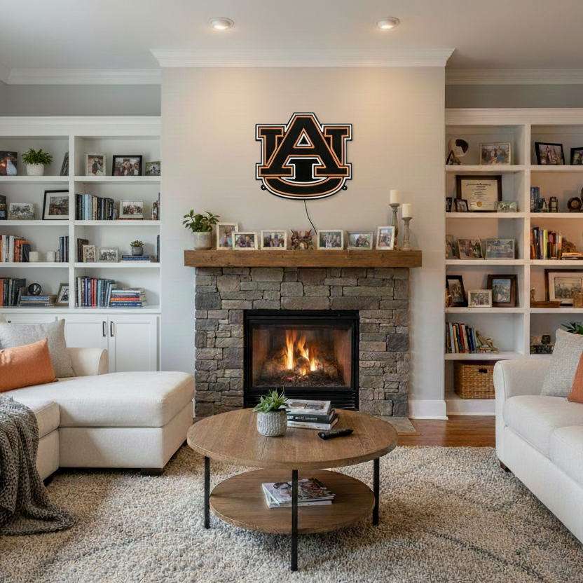 Auburn AU LED Neon Sign Large [21x24] - Officially Licensed