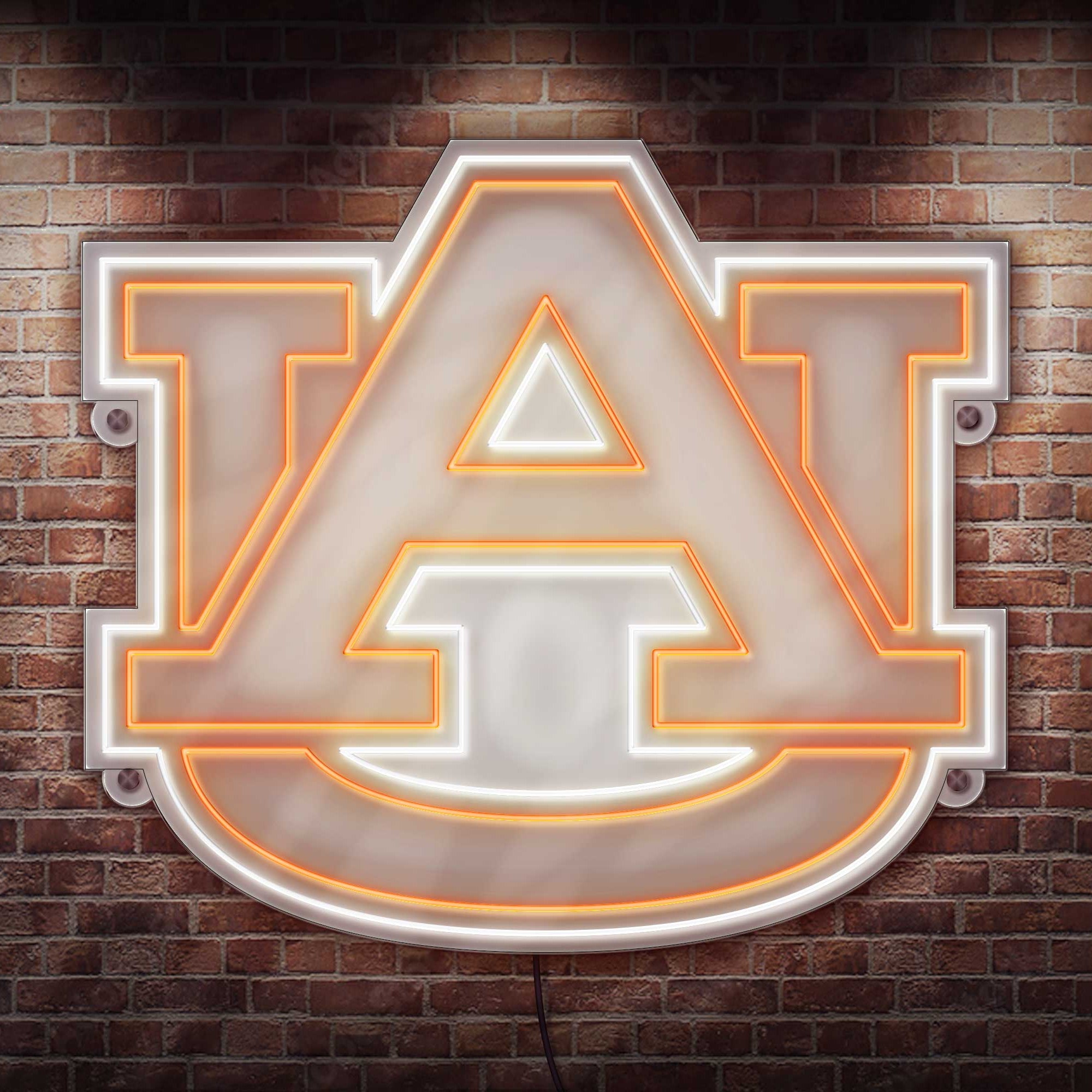 Auburn AU LED Neon Sign Large [21x24] - Officially Licensed - Sky Lotz Custom Signs