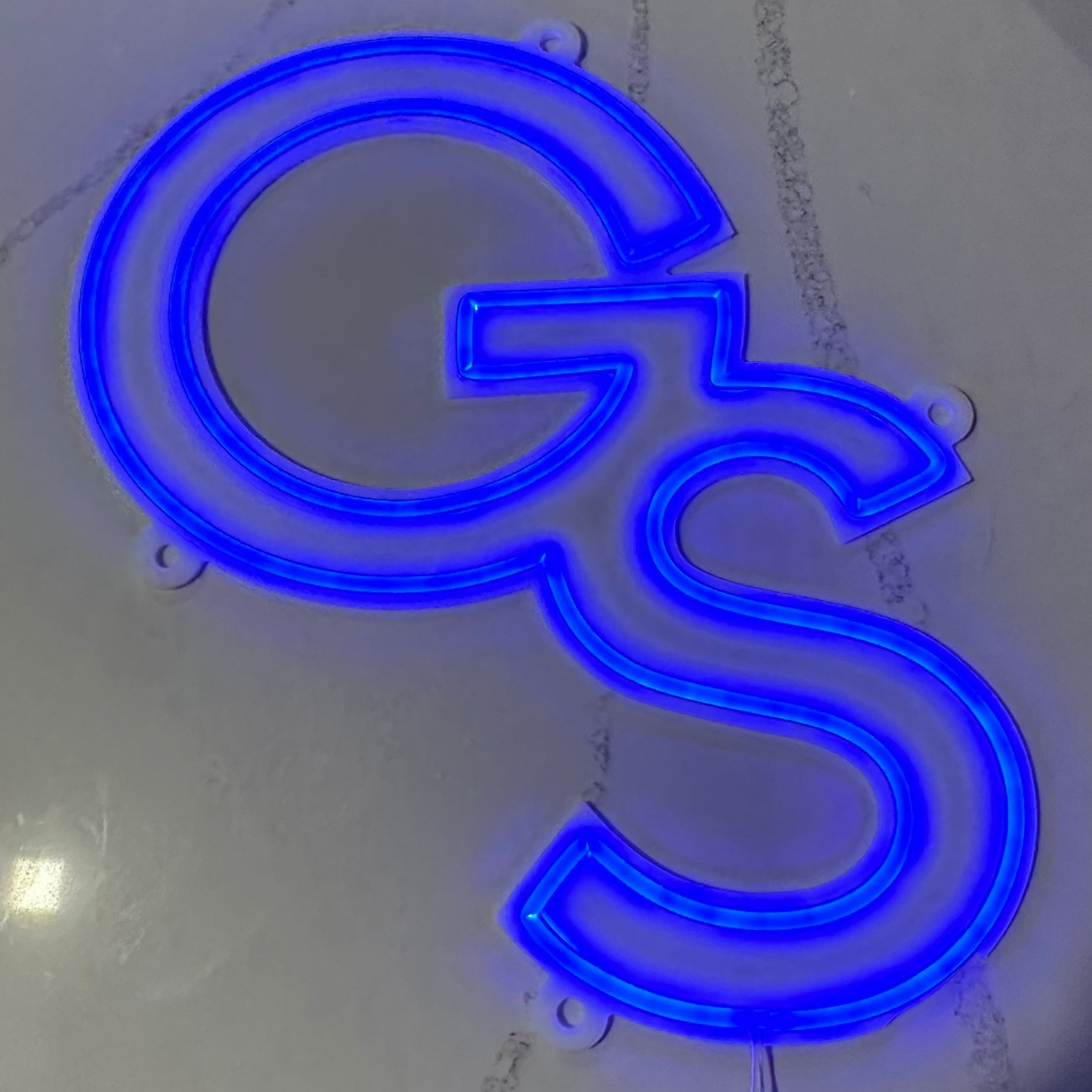 Georgia Southern Modern GS LED Neon Sign [21x23] - Officially Licensed - Sky Lotz Custom Signs