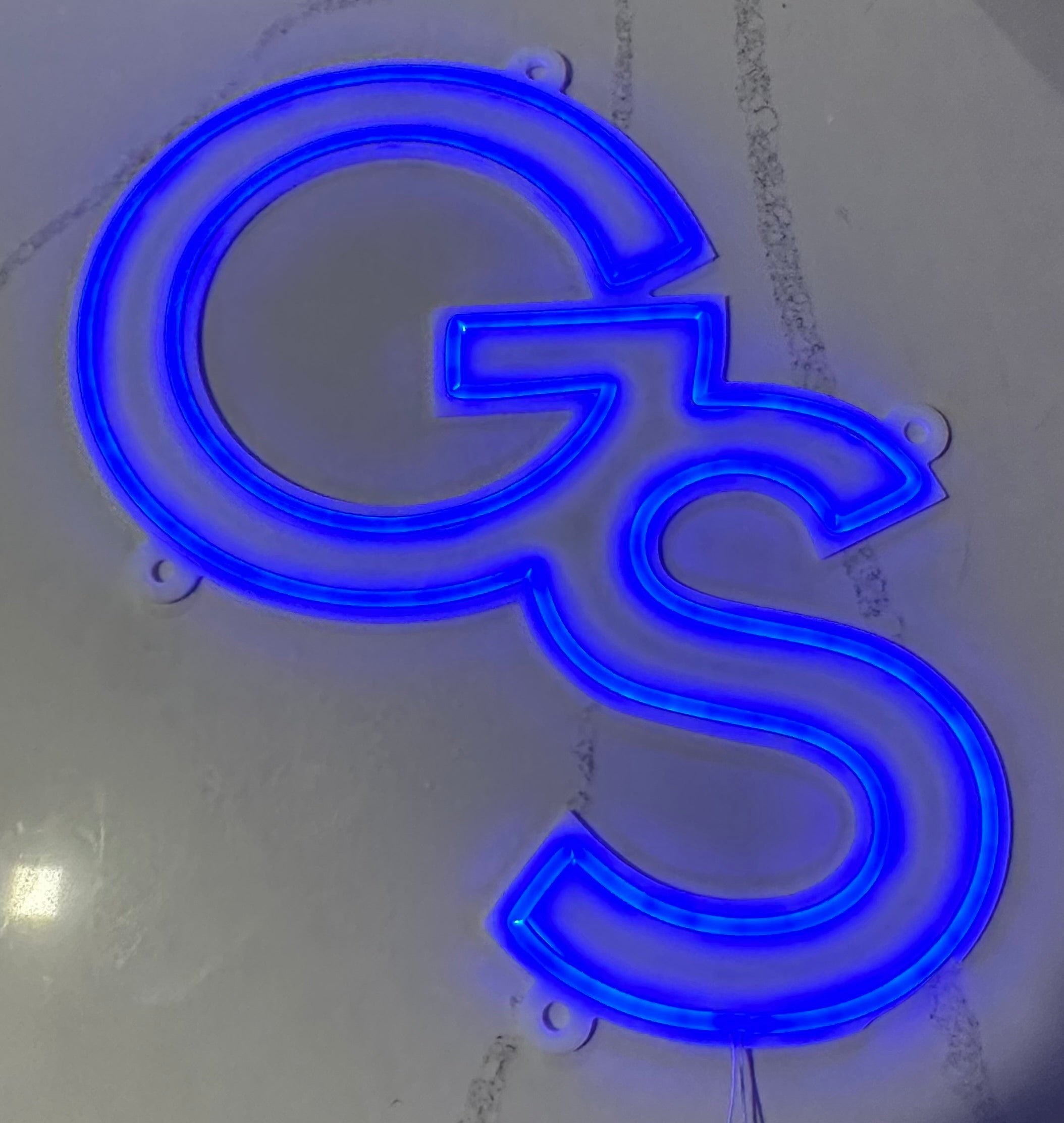 Georgia Southern Modern GS LED Neon Sign [21x23] - Officially Licensed - Sky Lotz Custom Signs