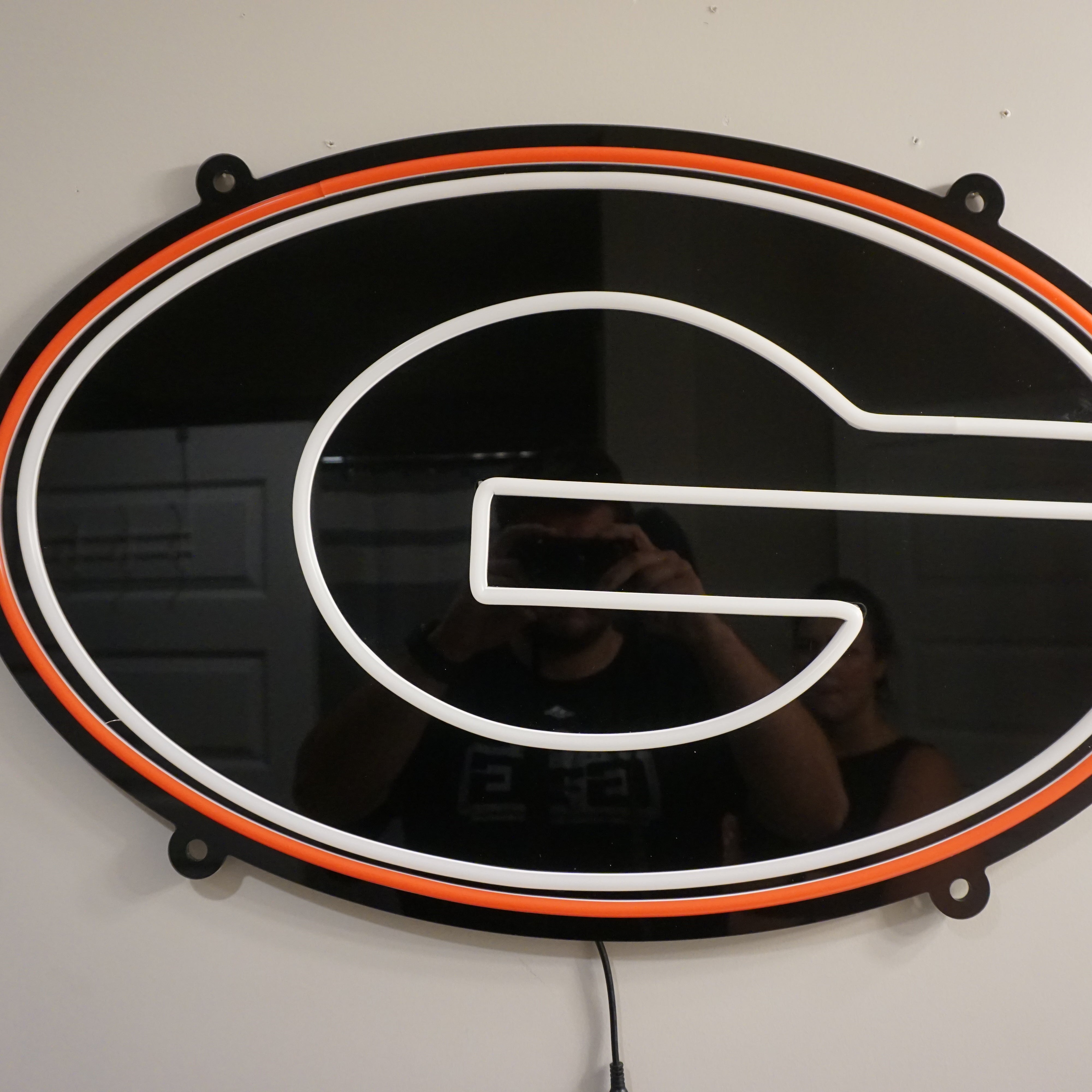 Georgia LED Neon Sign Large [28x18] - Officially Licensed - Sky Lotz Custom Signs