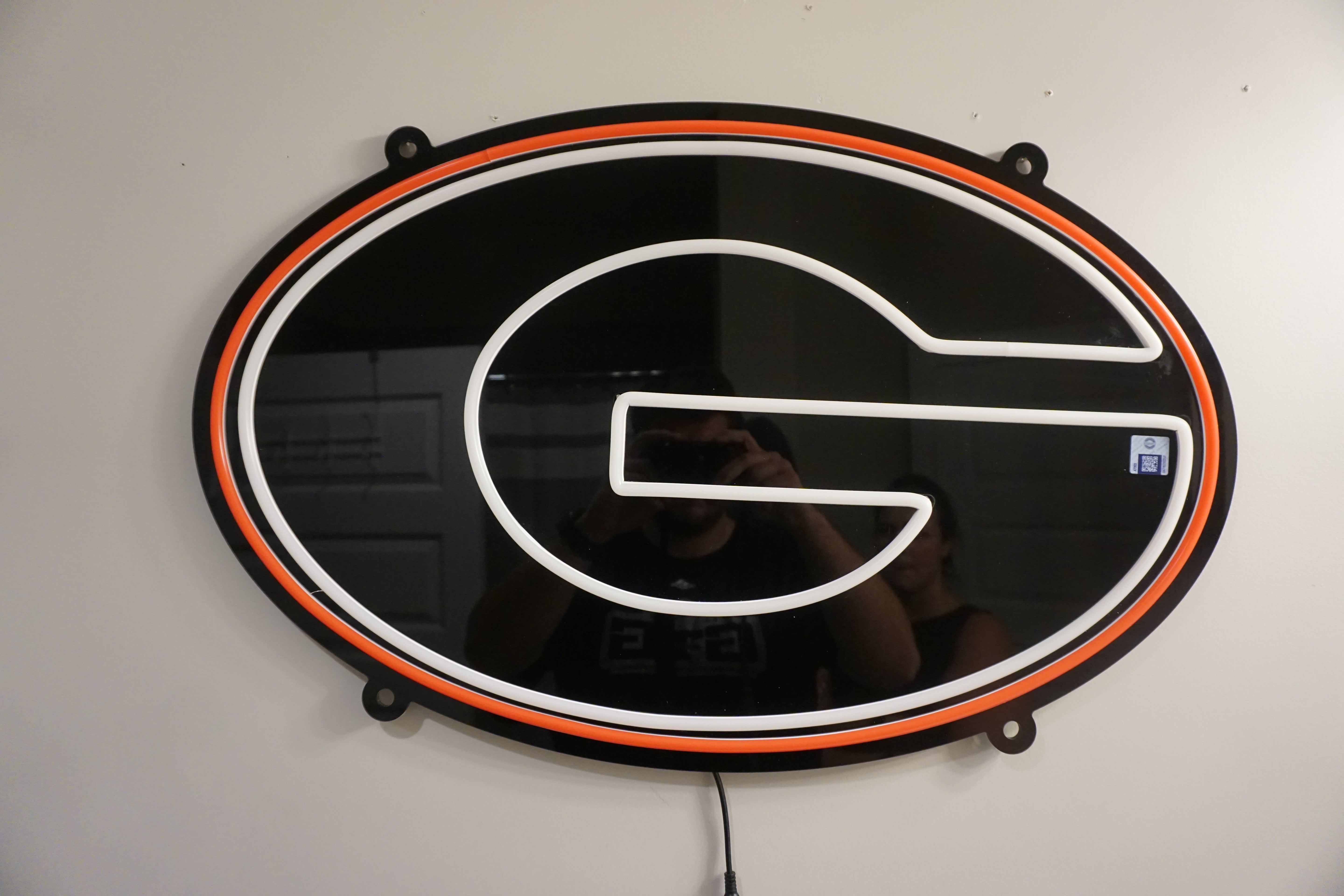 Georgia LED Neon Sign Large [28x18] - Officially Licensed - Sky Lotz Custom Signs