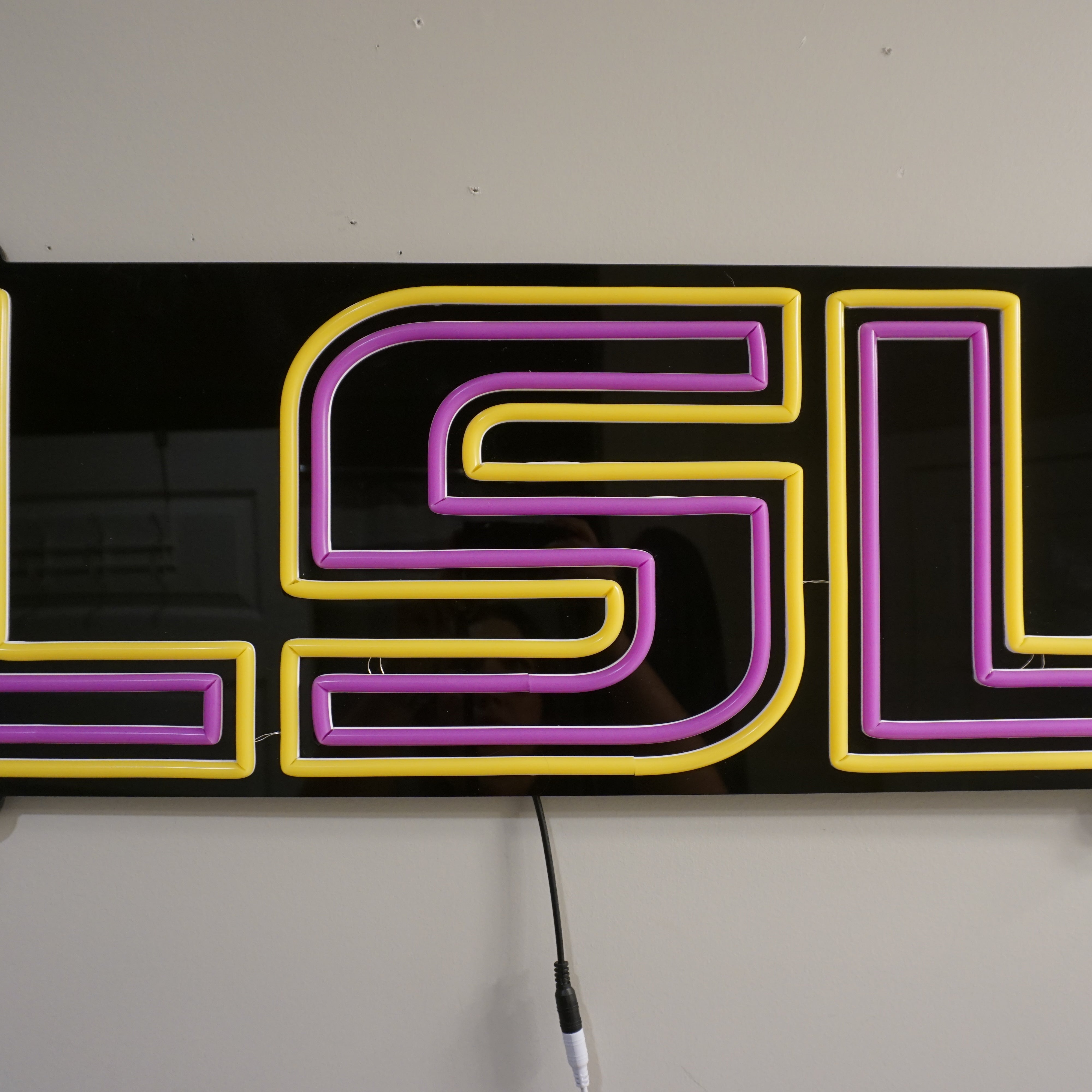LSU LED Neon Sign Large [32x11] - Officially Licensed - Sky Lotz Custom Signs