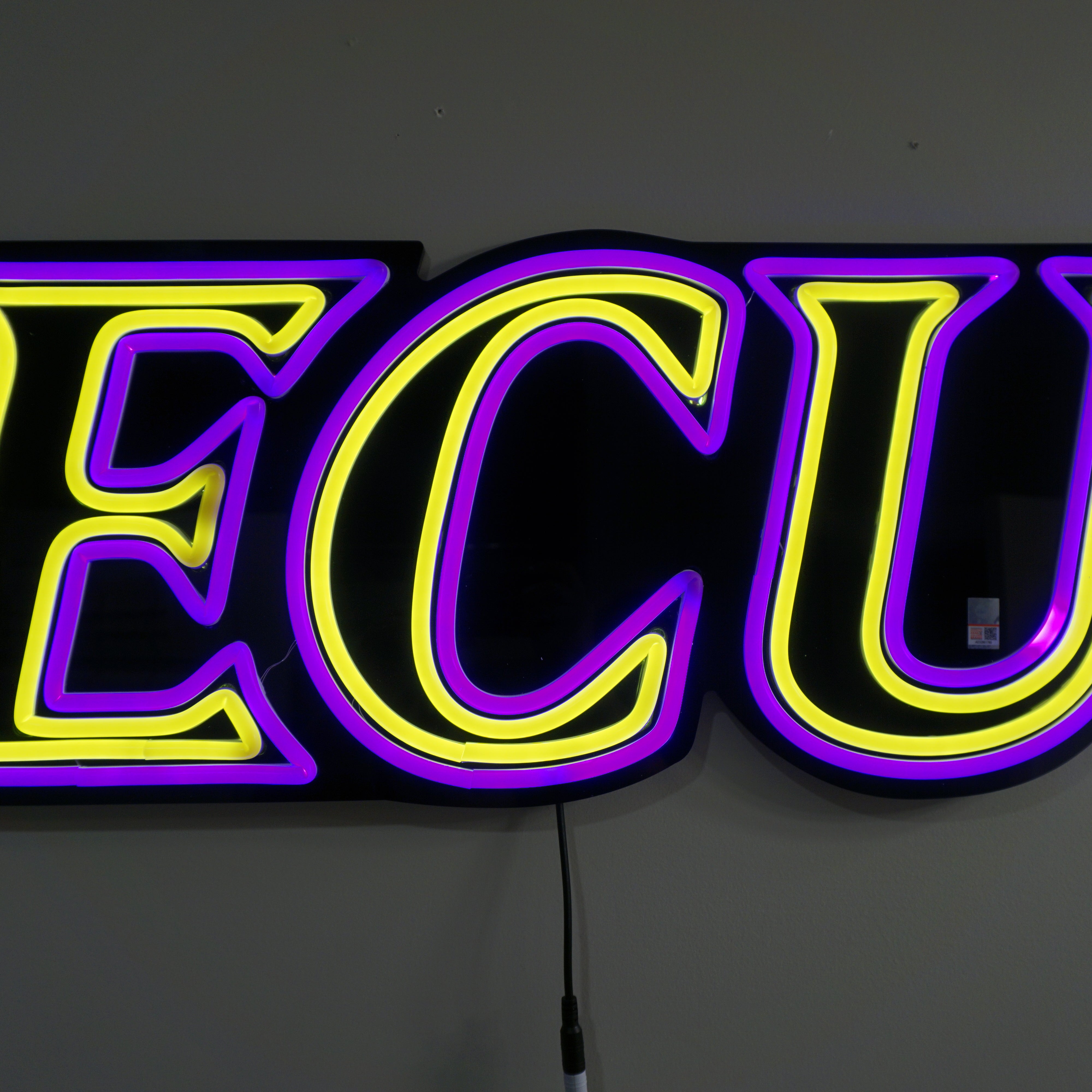 East Carolina LED Neon Sign Large [29 x 11] - Officially Licensed - Sky Lotz Custom Signs