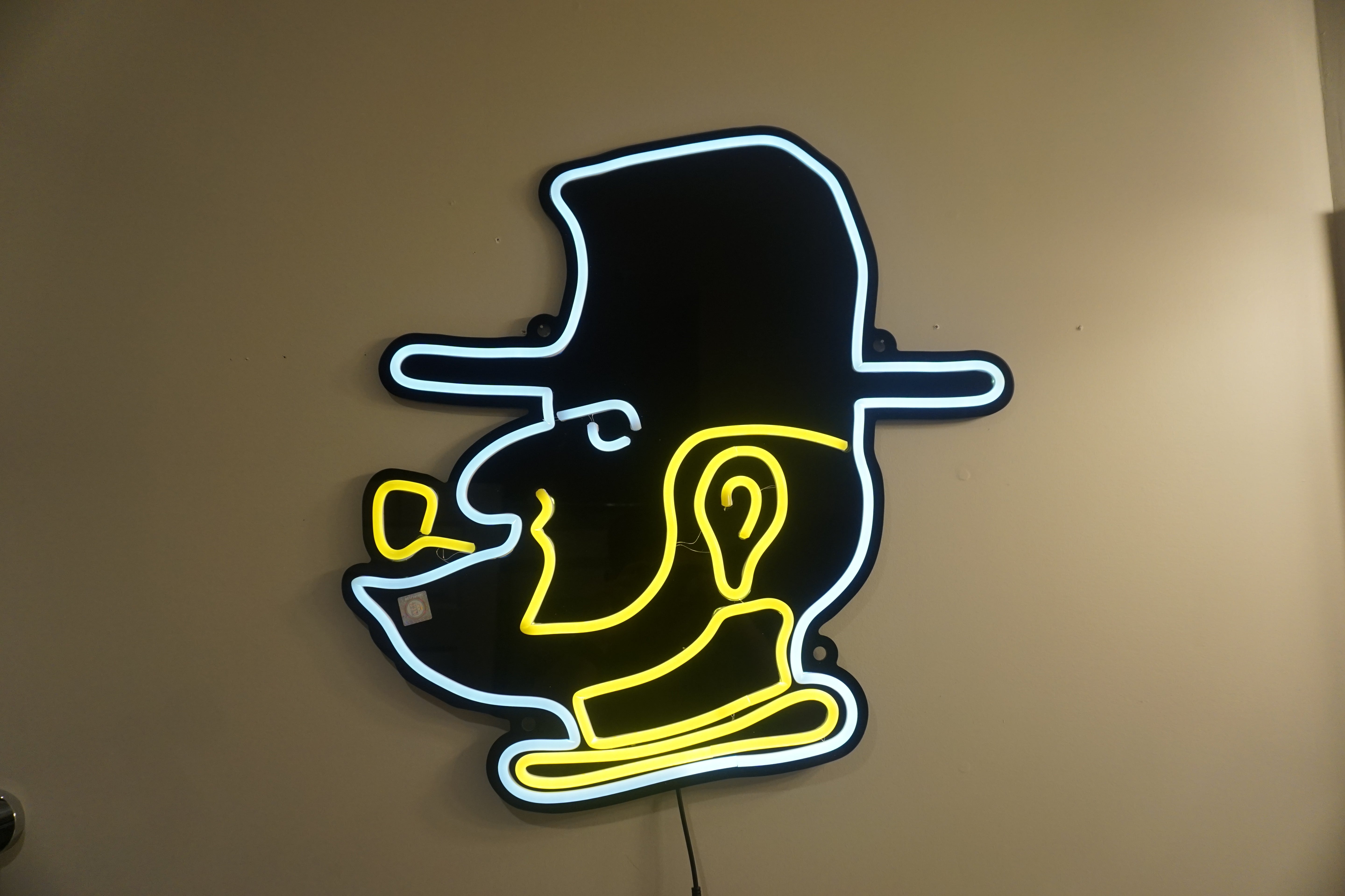 App State Yosef LED Neon Sign Large [24x23] - Officially Licensed - Sky Lotz Custom Signs