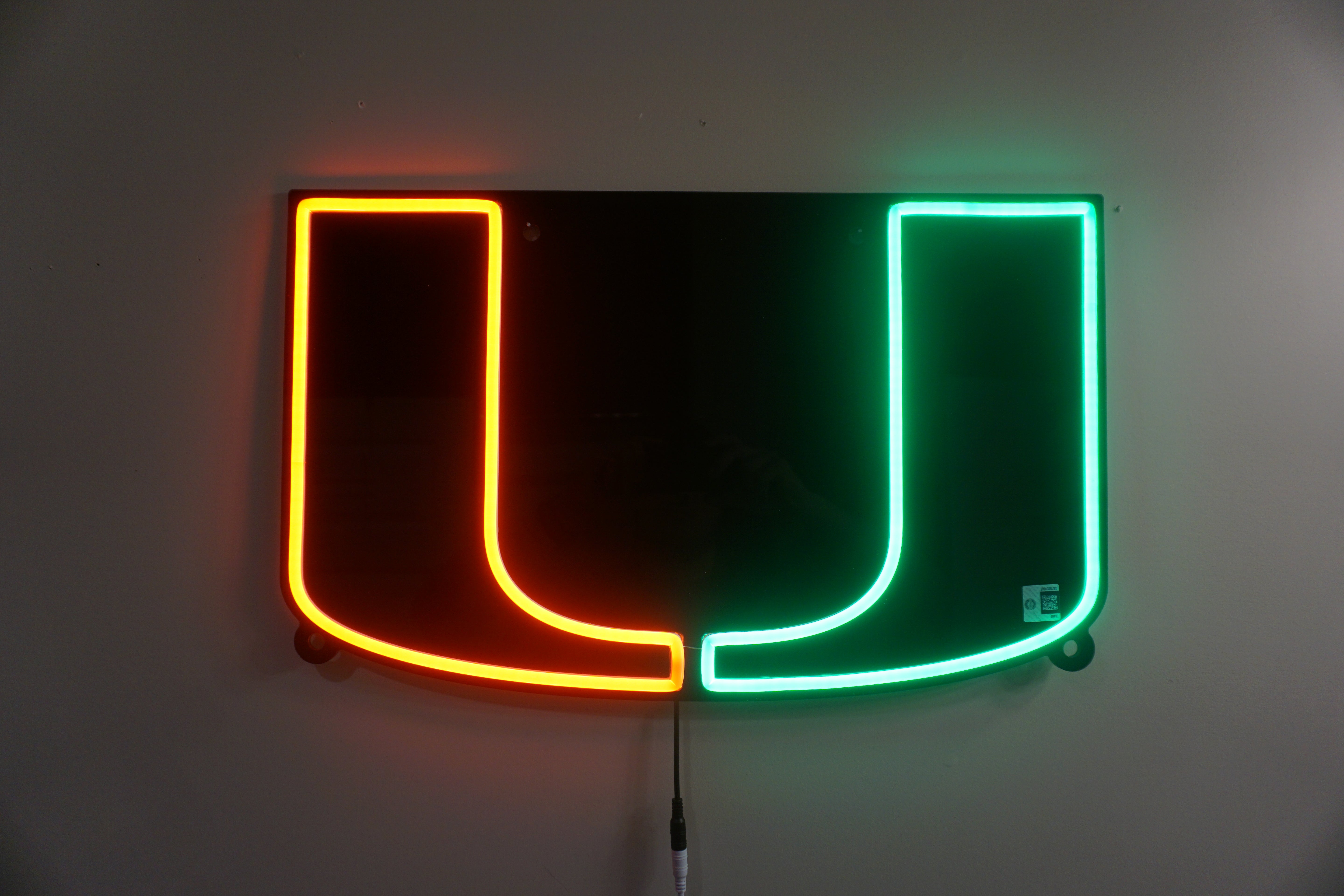 University of Miami LED Neon Sign
