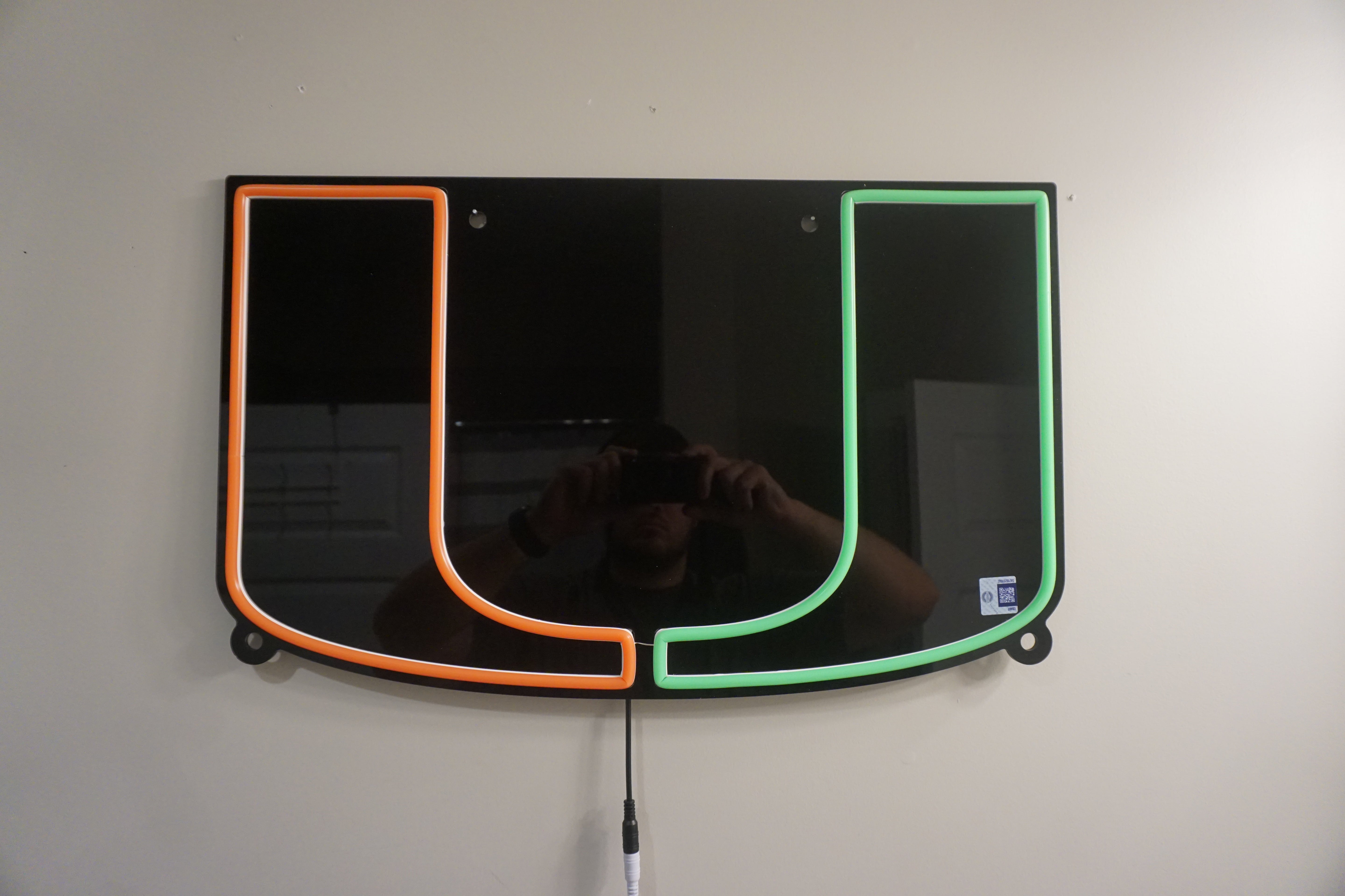 University of Miami LED Neon Sign