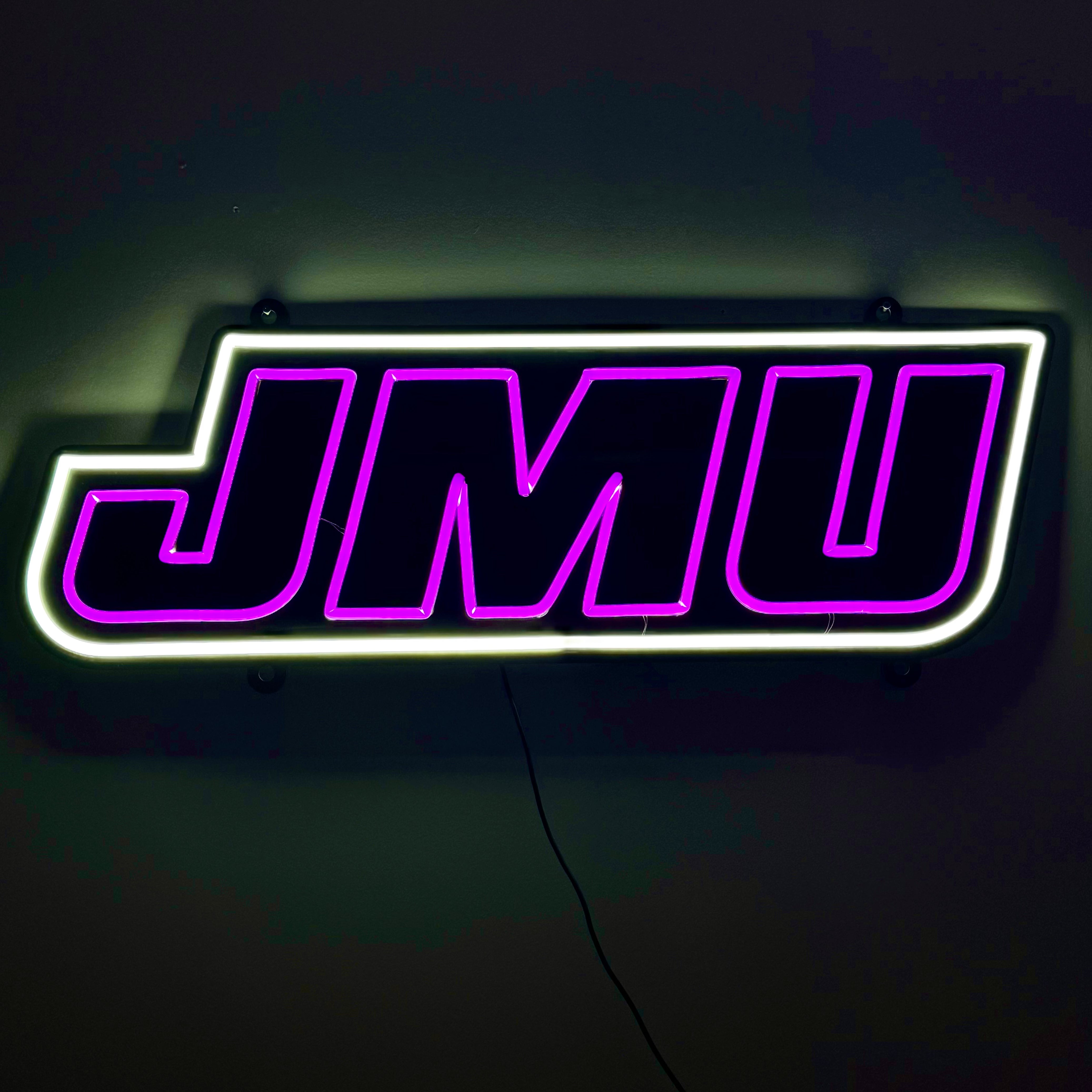 James Madison LED Neon Sign Large [31x10] - Officially Licensed - Sky Lotz Custom Signs