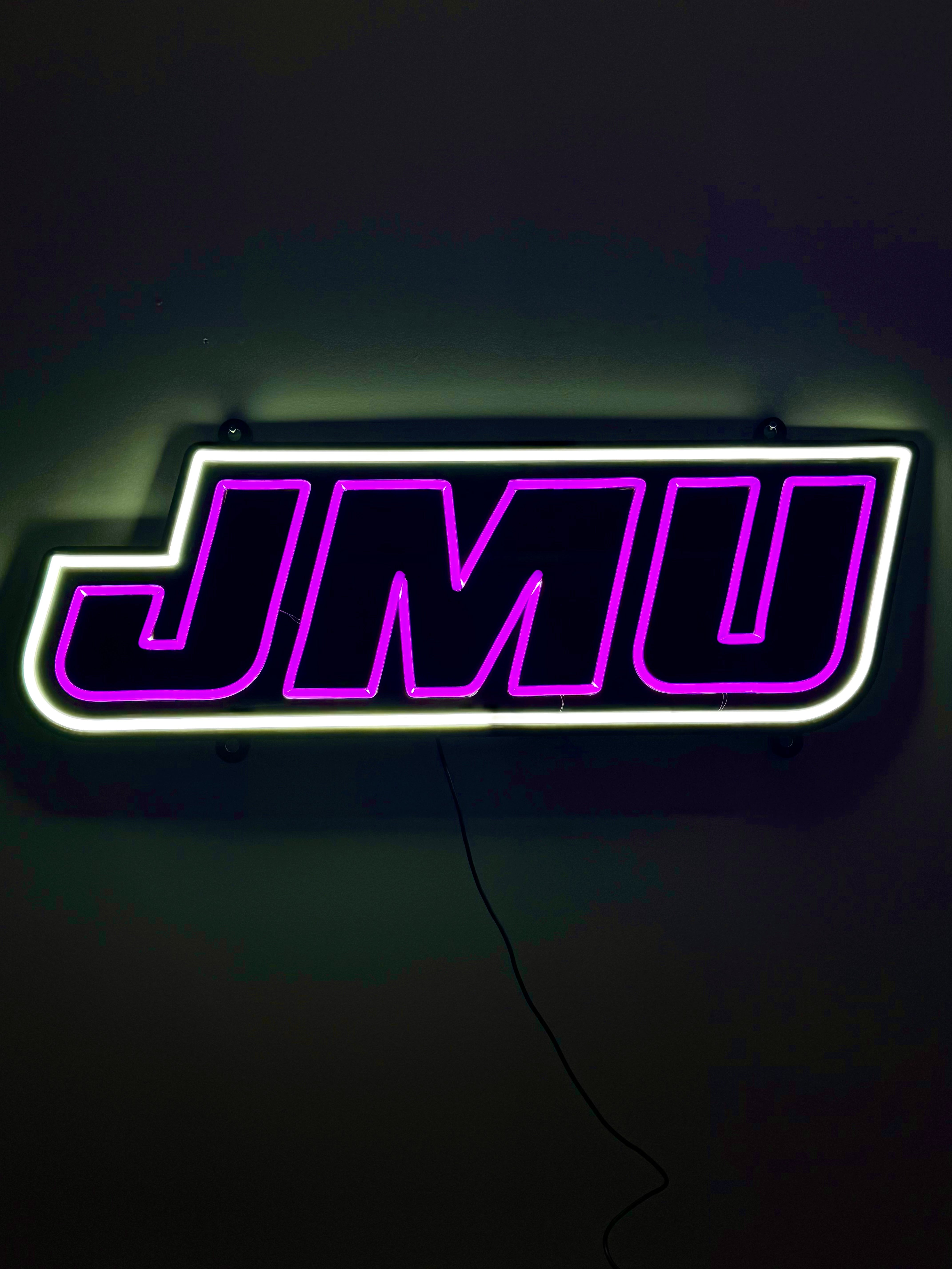 James Madison LED Neon Sign Large [31x10] - Officially Licensed - Sky Lotz Custom Signs