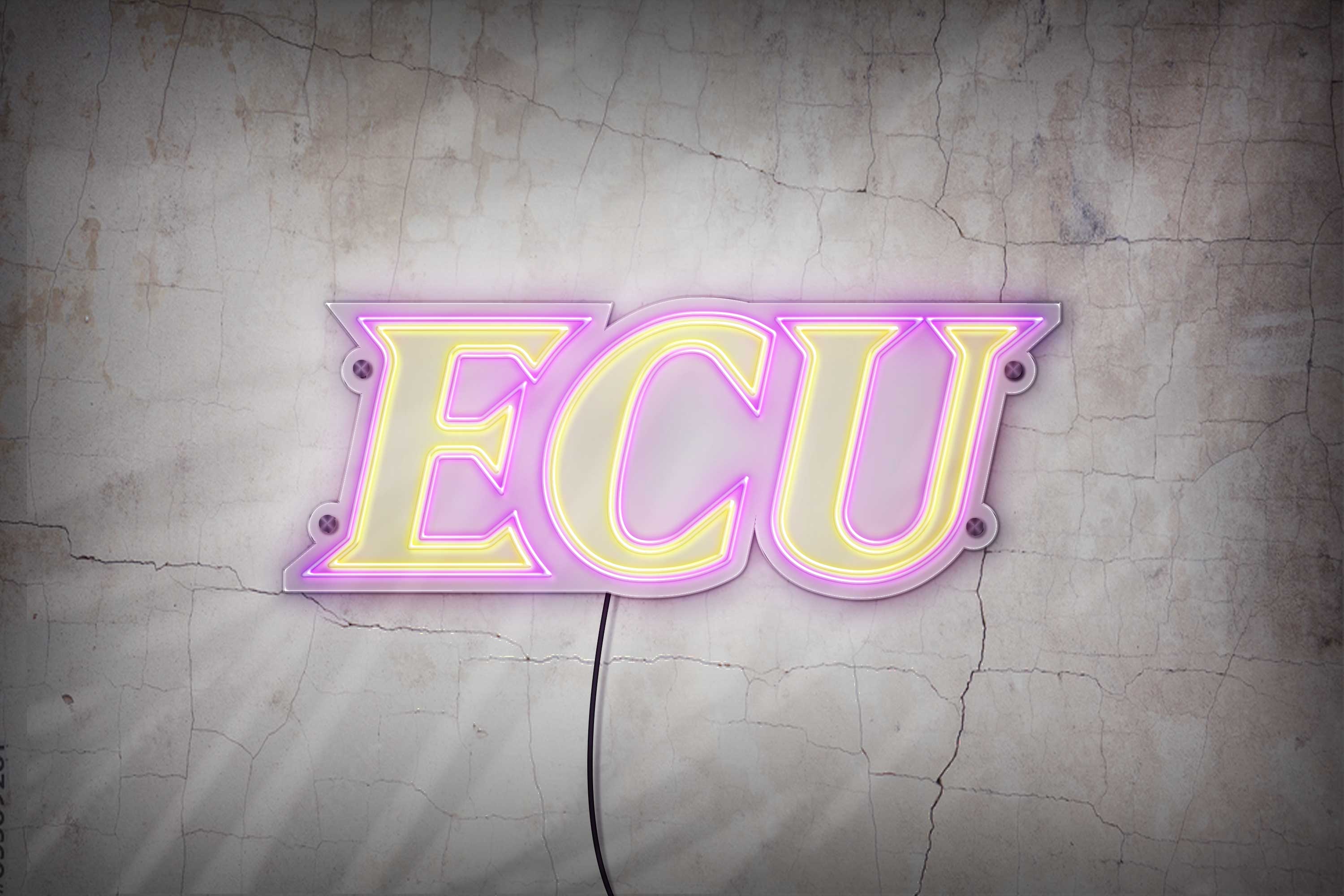 East Carolina LED Neon Sign Large [29 x 11] - Officially Licensed - Sky Lotz Custom Signs