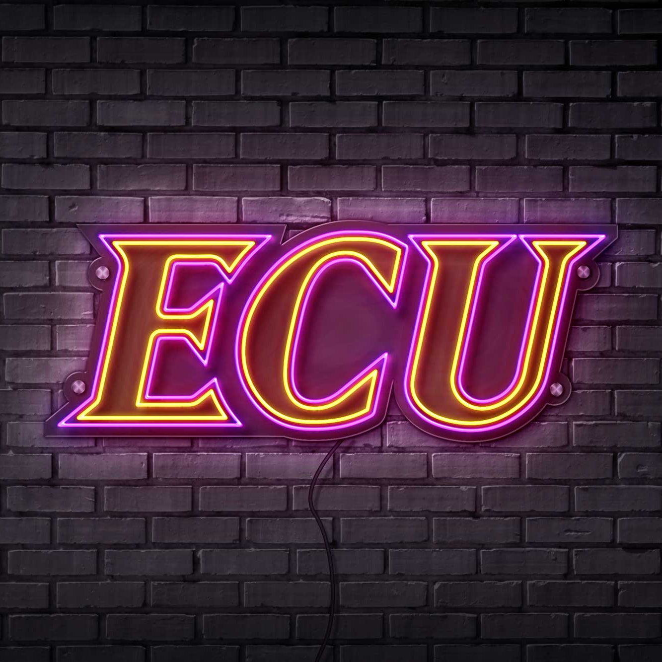 East Carolina LED Neon Sign Large [29 x 11] - Officially Licensed