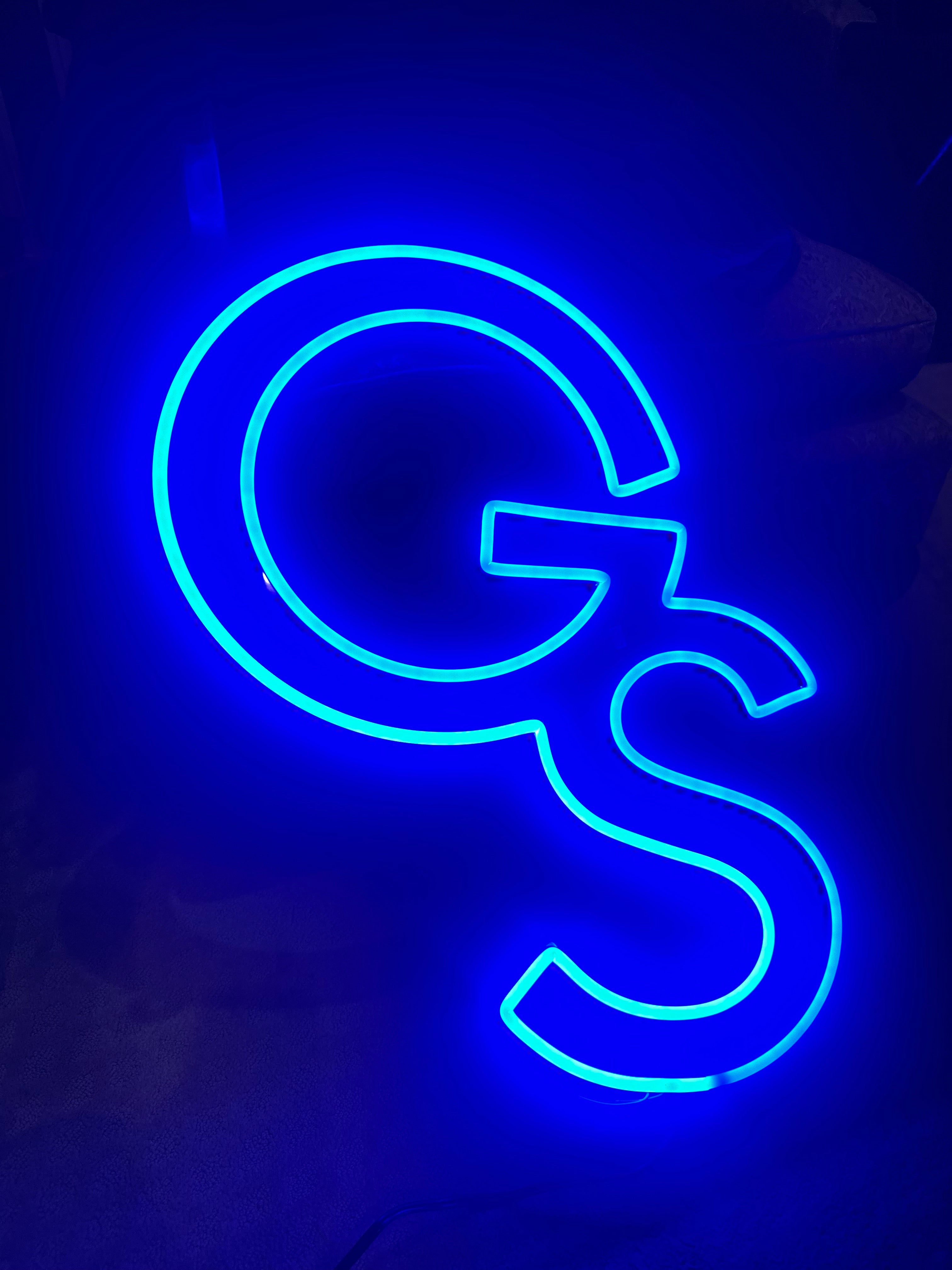 Georgia Southern Modern GS LED Neon Sign [21x23] - Officially Licensed - Sky Lotz Custom Signs