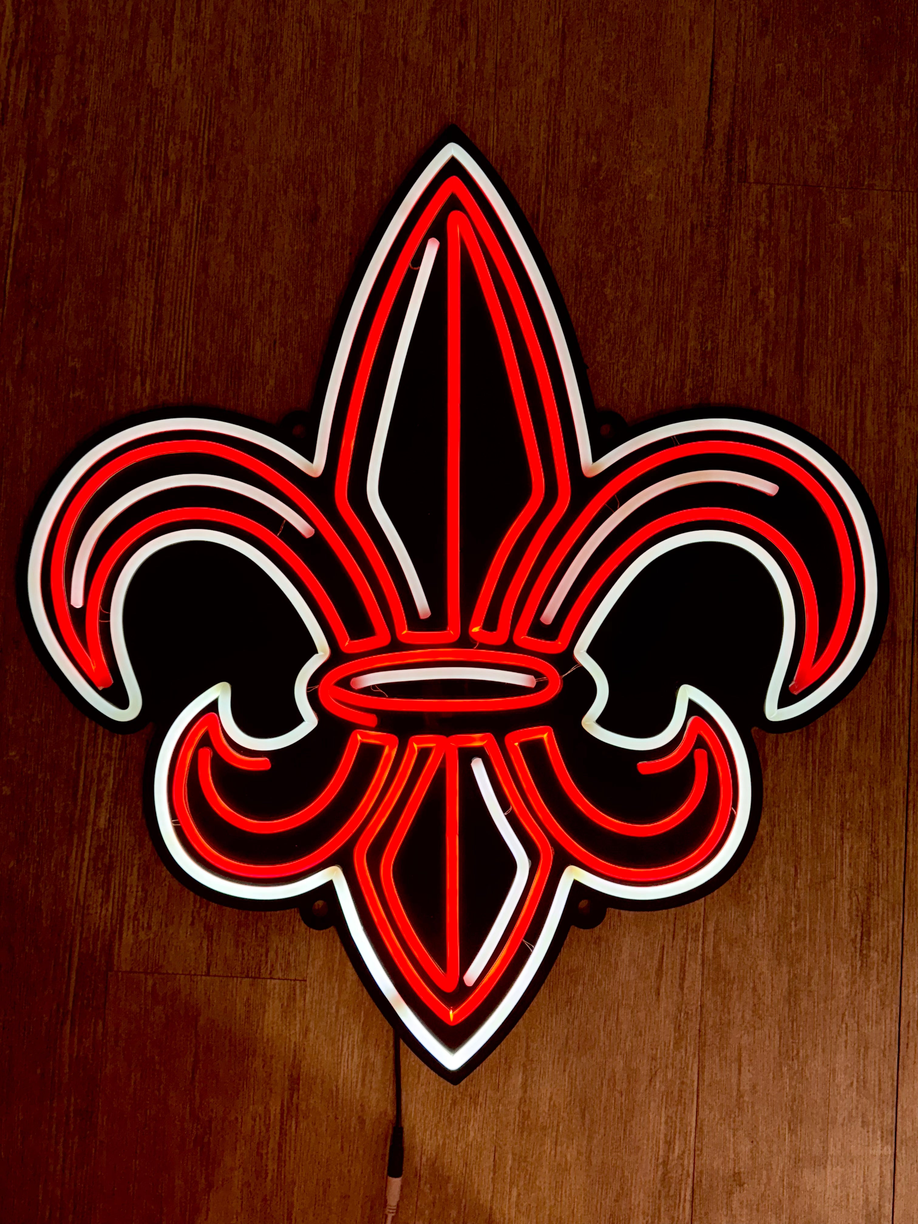 Louisiana at Lafayette LED Neon Sign Large [29x26] - Officially Licensed - Sky Lotz Custom Signs
