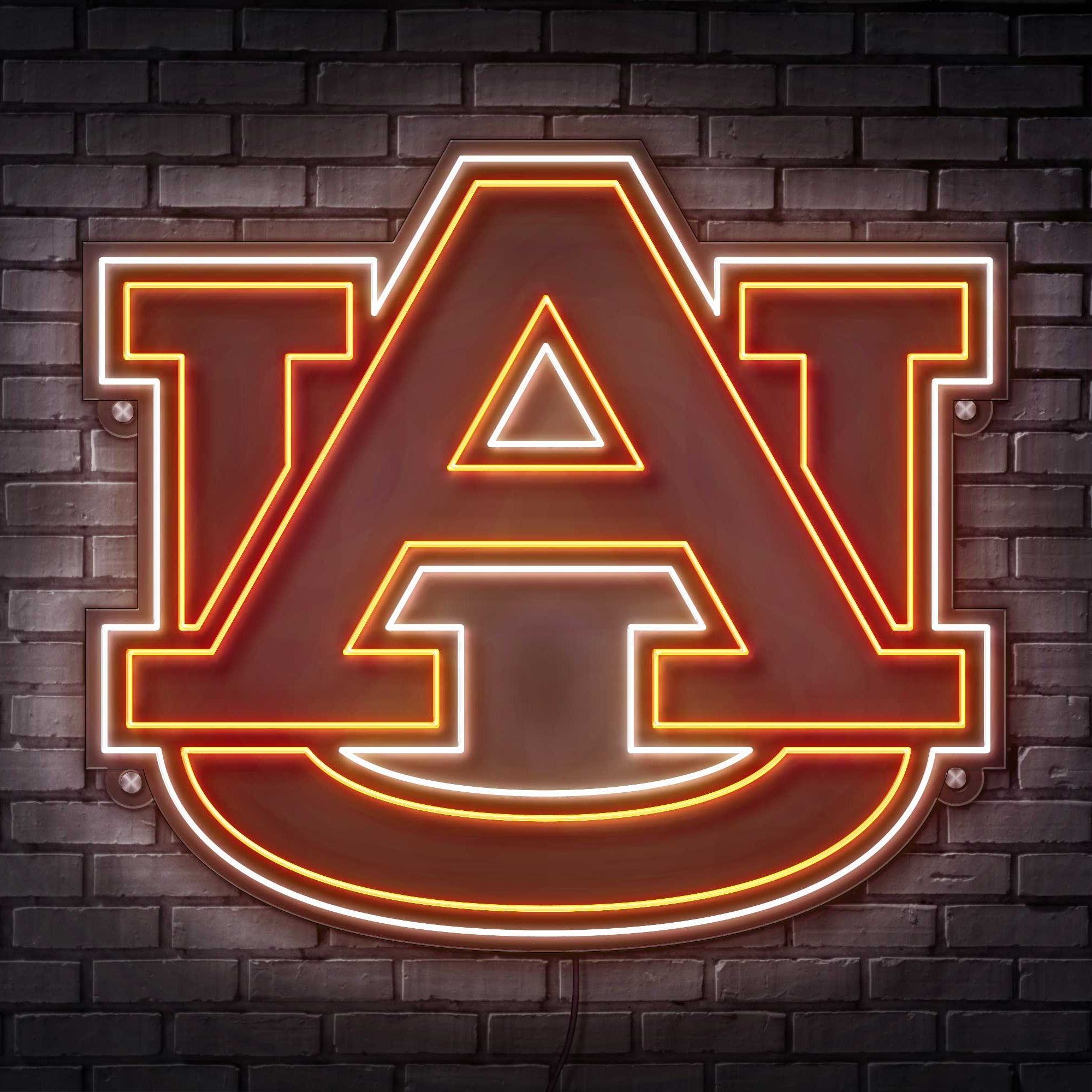 Auburn AU LED Neon Sign Large [21x24] - Officially Licensed